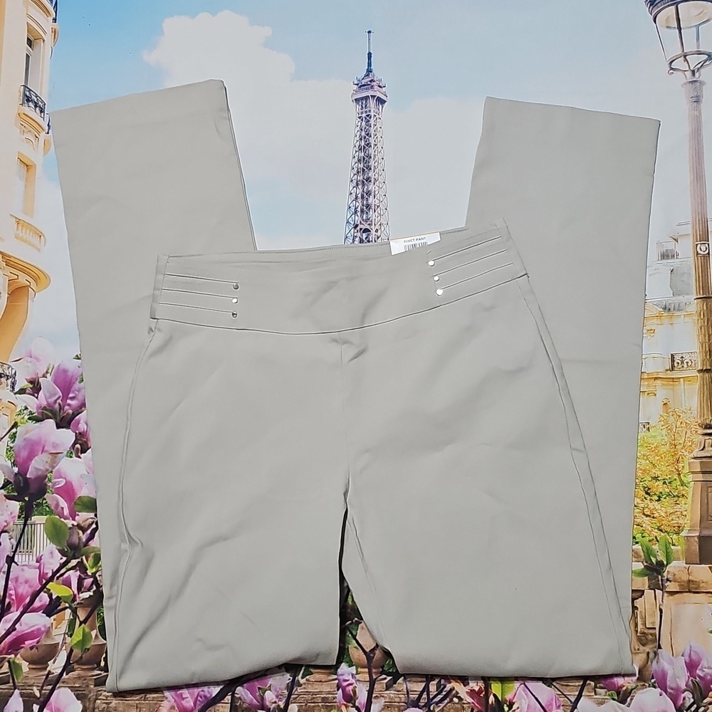 JM Collection Chino Rivet Pants Size Small NWT